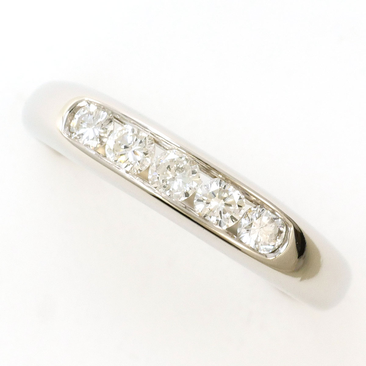PT900/プラチナ リング・指輪 11号 ダイヤ 0.30ct 総重量約4.3g ジュエリー 送料無料 新品同様 【中古】 ギフトラッピング無料｜ワンダープライス　店