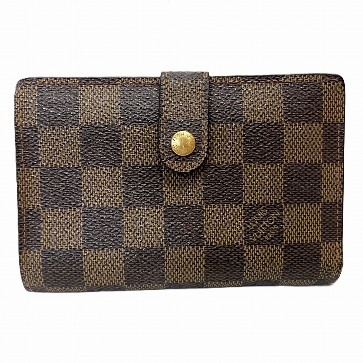 ルイ・ヴィトン LOUIS VUITTON 二つ折り紙入れ ポルトフォイユ ヴィエノワ モノグラム トアル地  N61663 貨物輸送無料 【中古】