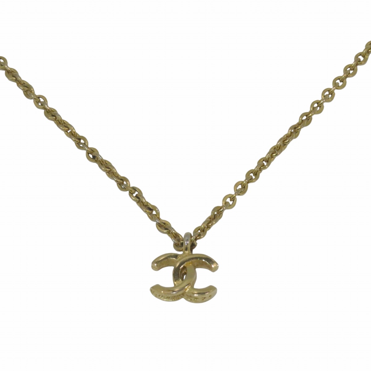 シャネル CHANEL ネックレス　アクセサリー ココマーク 約42cm 総重量約7.2g ジュエリー 送料無料 【中古】