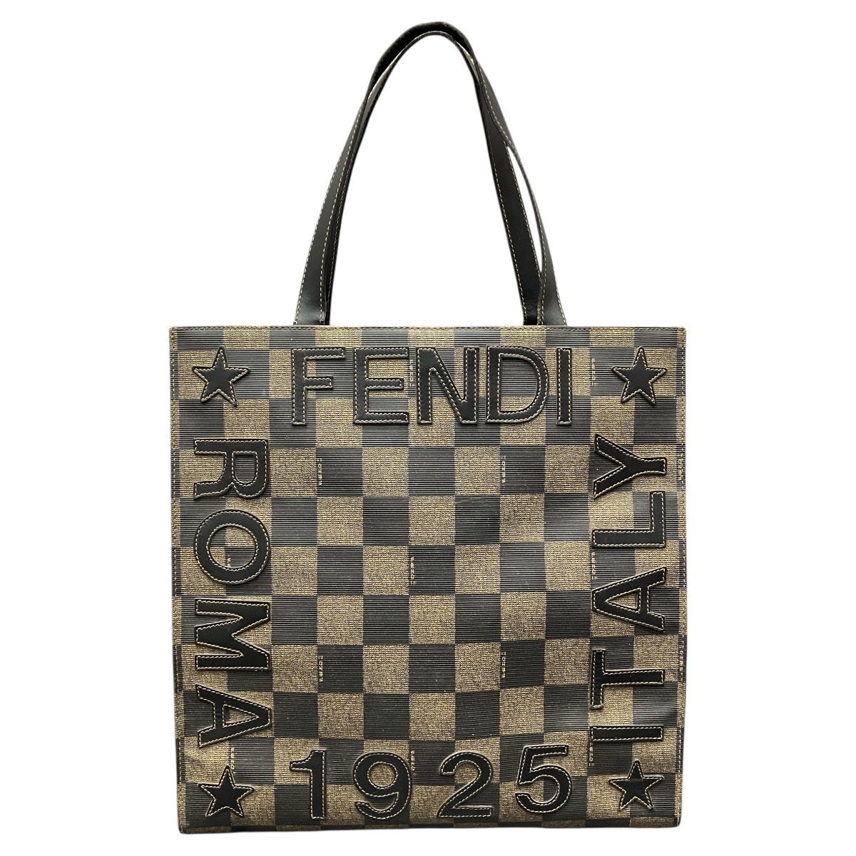 フェンディ FENDI トートバッグ PVC レザー 送料無料 【中古】｜ワンダープライス　店
