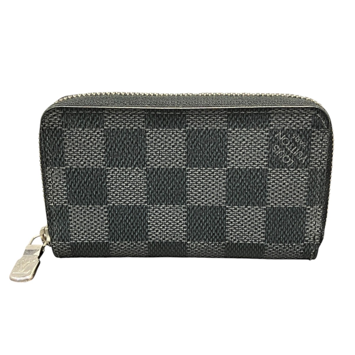 ルイ ヴィトン 財布 小銭入れ ジッピー  パース ダミエ グラフィット LOUIS VUITTON（ルイ・ヴィトン） レア美品 ダミエグラフィット コイン