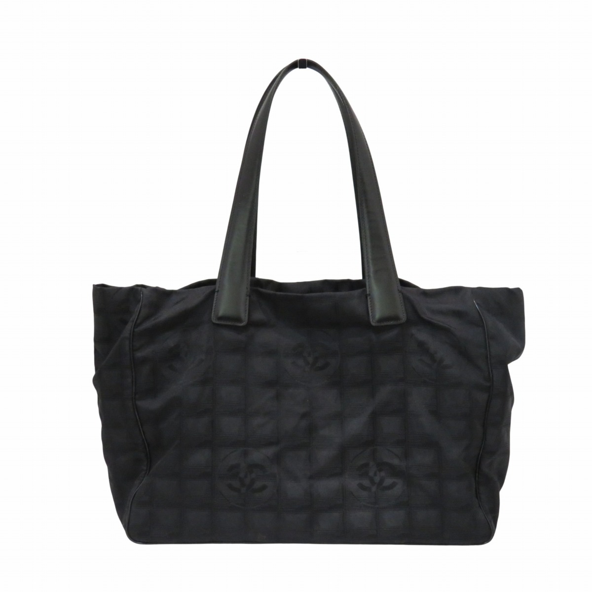 シャネル CHANEL トートバッグ トートMM ニュートラベルライン ナイロン レザー 送料無料 【中古】 18,104円