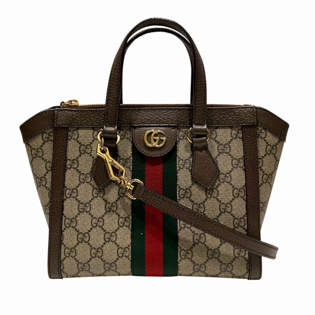 グッチ GUCCI ハンドバッグ GGスモール オフィディア PVC レザー 547551 送料無料 【中古】|ワンダープライス 店