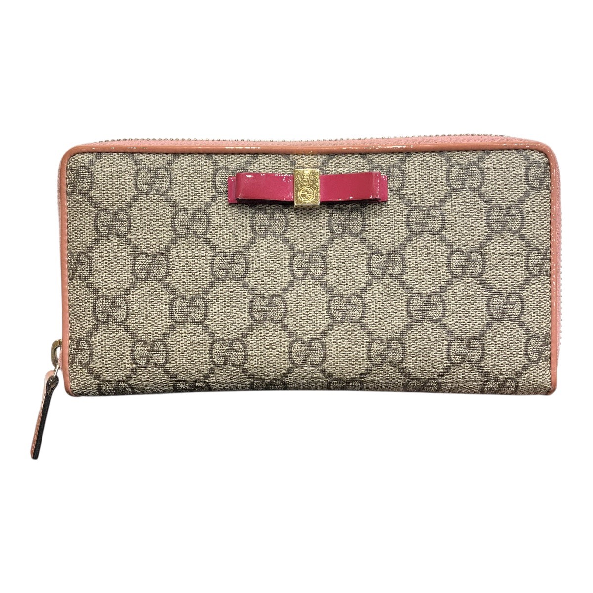 グッチ GUCCI 長紙入れ GGスプリーム GGスプリームキャンバス 388680 貨物輸送無料 【中古】