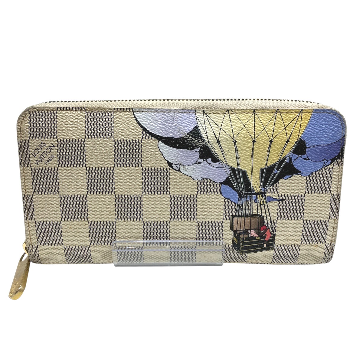 ルイ・ヴィトン LOUIS VUITTON 長財布 イリュストレ ジッピーウォレット 2011年限定モデル ダミエアズール PVC N63006 送料無料 【中古】|ワンダープライス 店