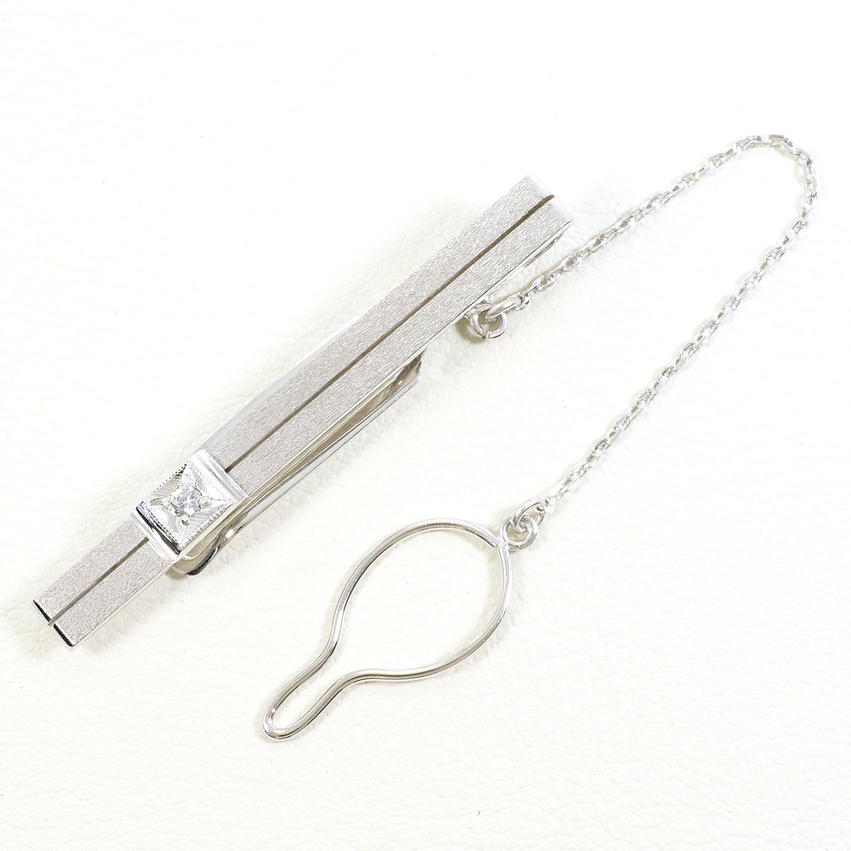 楽天市場】【中古】ネクタイピン タイタック プラチナ Pt900