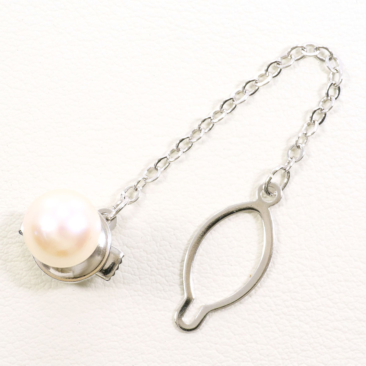 PT900/プラチナ ピンブローチ パール 総重量約3.0g ジュエリー 送料無料 新品同様 【中古】 ギフトラッピング無料