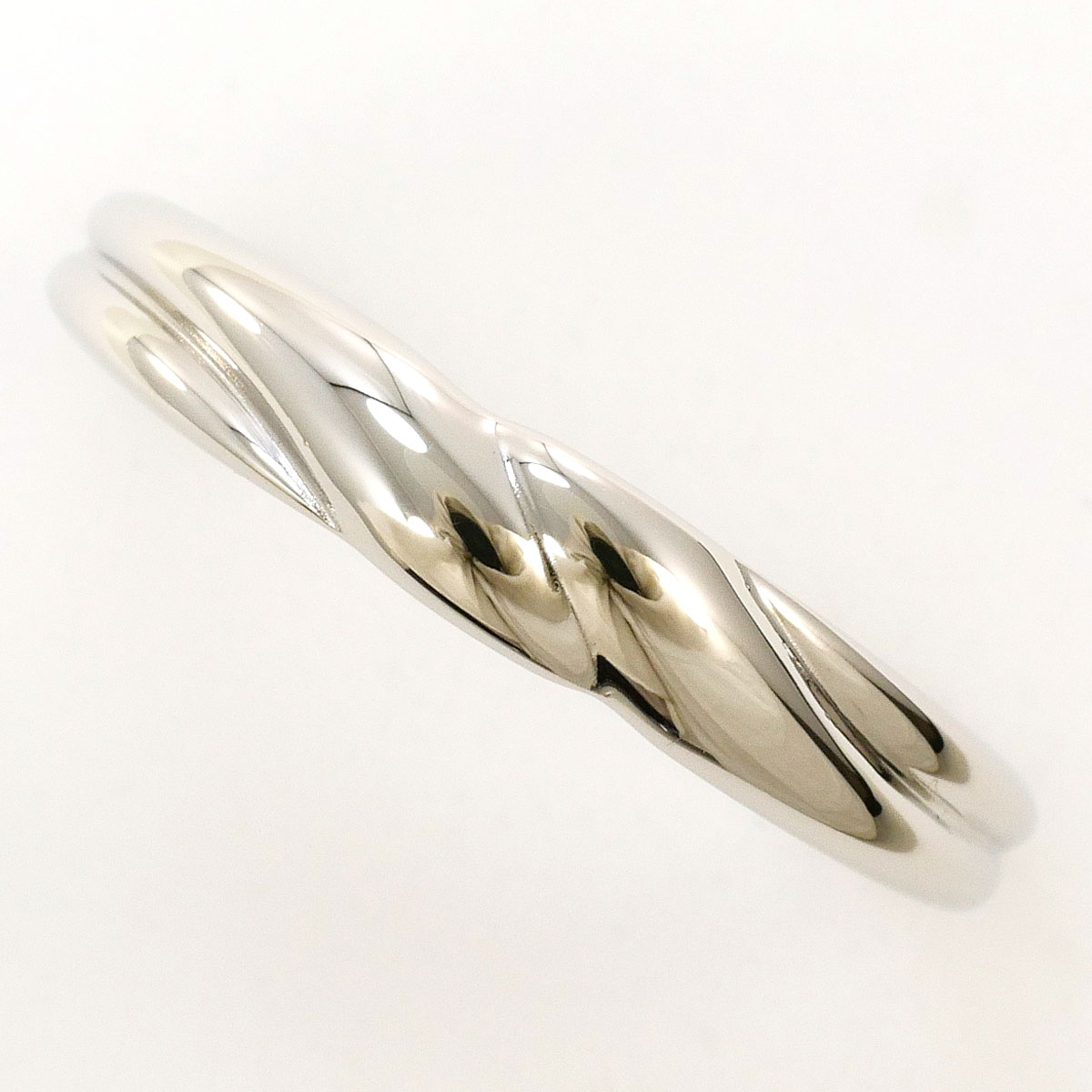 セイコージュエリー PT1000/プラチナ リング・指輪 14号 総重量約4.1g ジュエリー 送料無料 新品同様 【中古】 ギフトラッピング無料|ワンダープライス 店