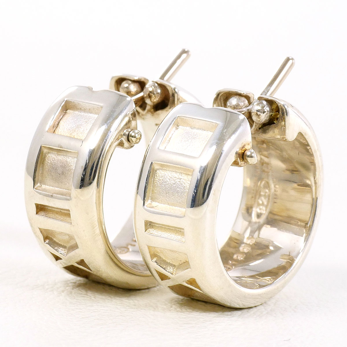 ティファニー TIFFANY&Co. アトラス シルバー925 ピアス 総重量約7.5g ジュエリー 送料無料 新品同様 【中古】 ギフトラッピング無料