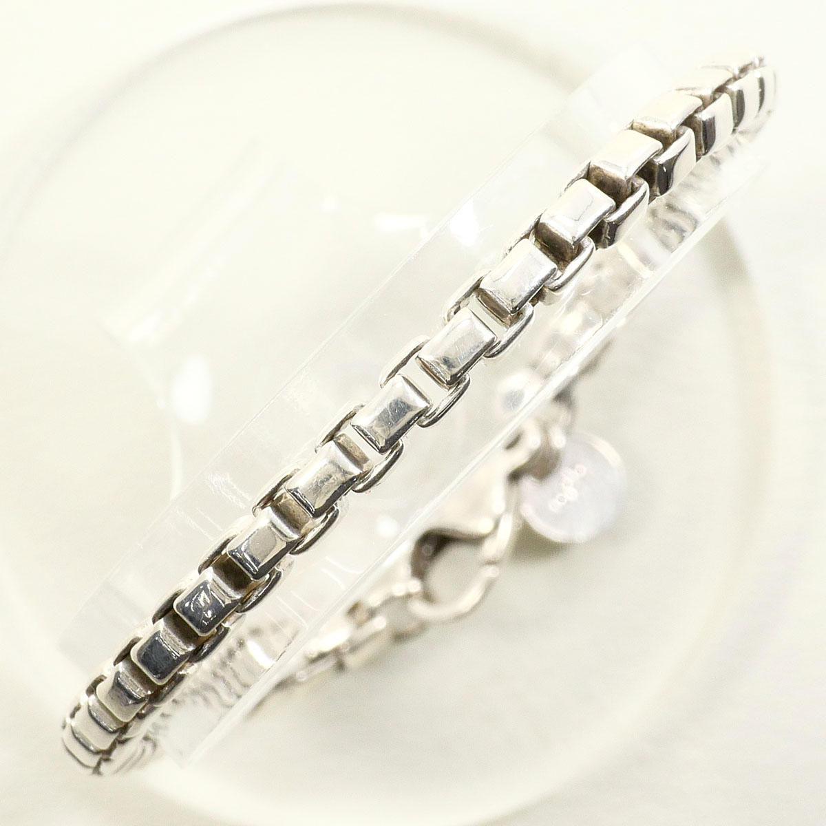 ティファニー TIFFANY&Co. ベネチアン シルバー925 ブレスレット 総重量約15.9g ジュエリー 送料無料 新品同様 【中古】 ギフトラッピング無料