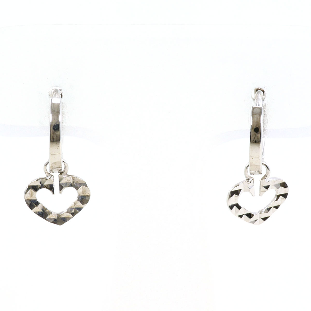 14K WG ピアス 総重量約0.9g ジュエリー 送料無料 新品同様 【中古】 ギフトラッピング無料