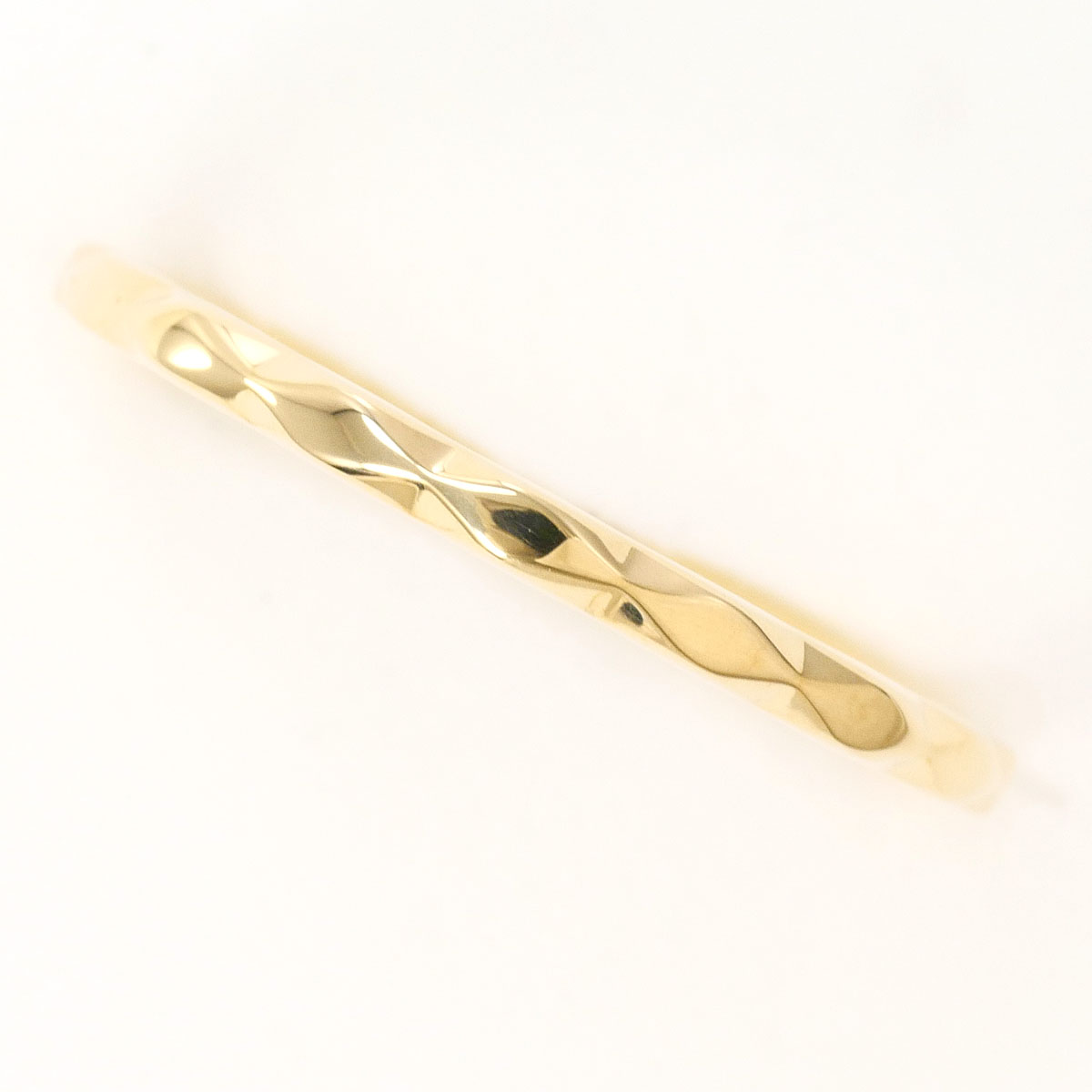 K10YG リング・指輪 7号 総重量約0.8g ジュエリー 送料無料 新品同様 【中古】 ギフトラッピング無料
