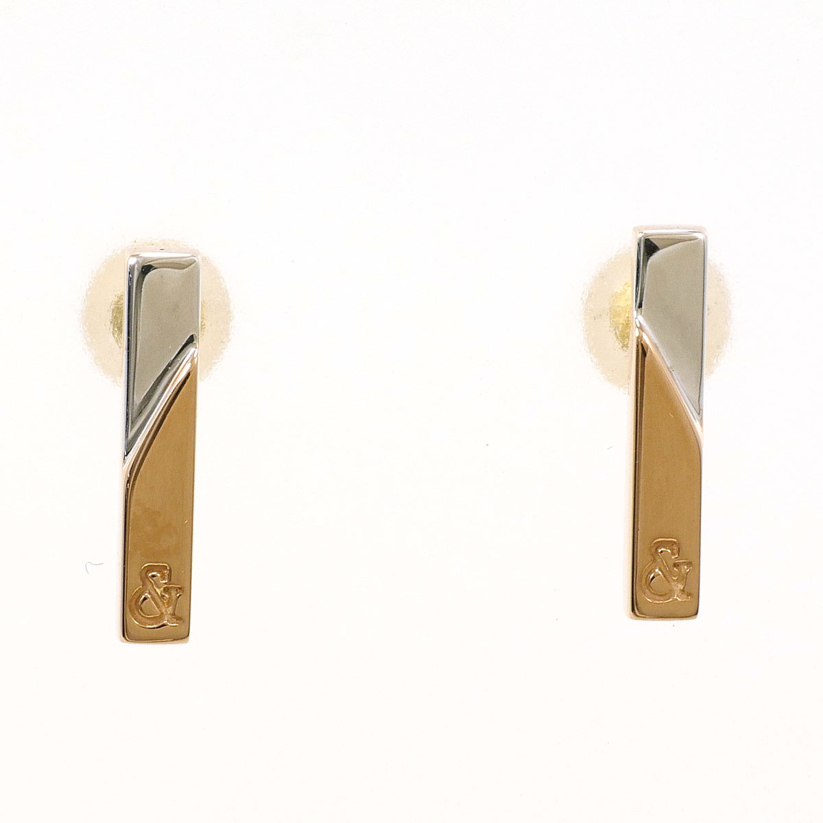 ピンキー＆ダイアン Pinky&Dianne K18YGWGPG ピアス 総重量約1.4g ジュエリー 送料無料 新品同様 【中古】 ギフトラッピング無料