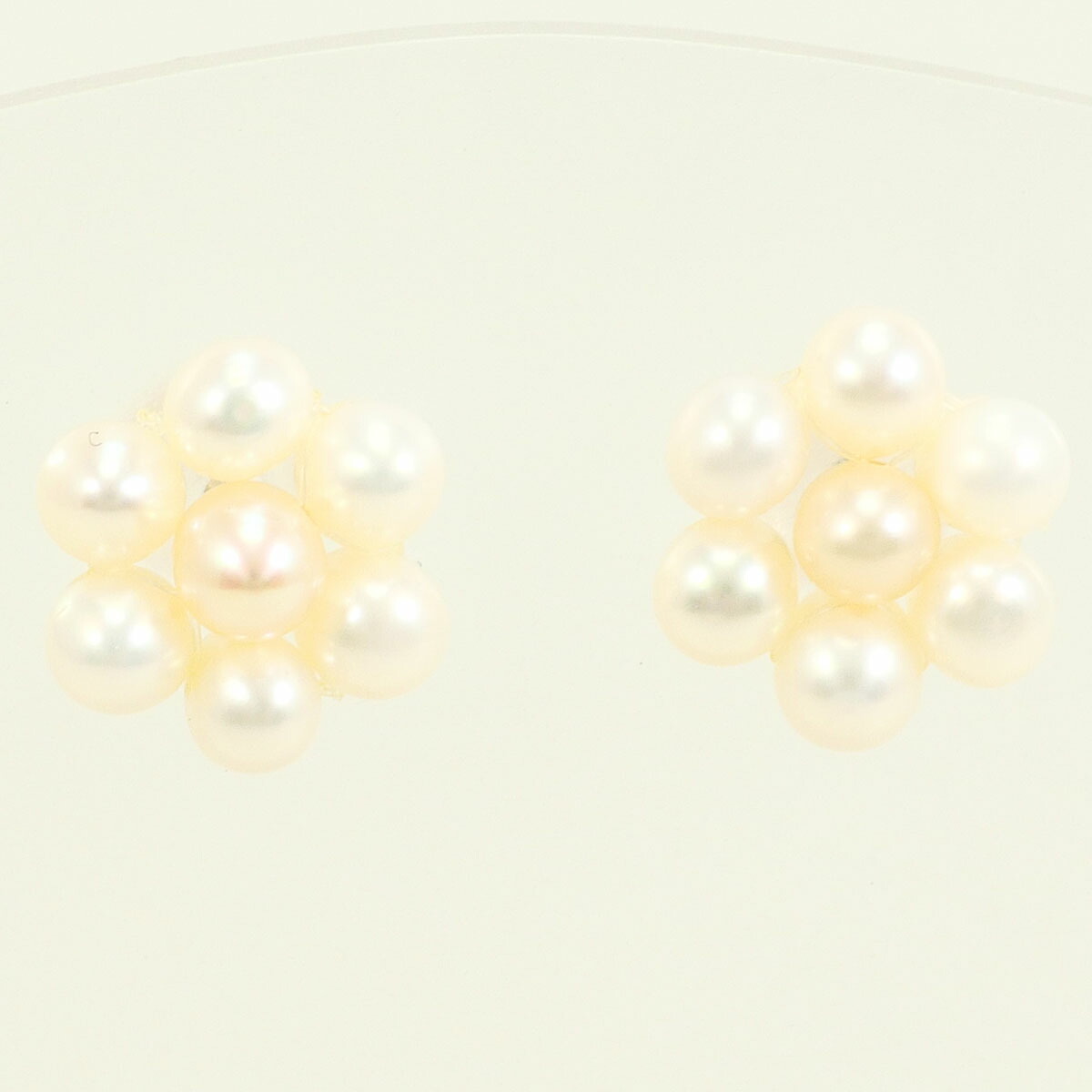 K18YG ピアス パール 総重量約1.7g ジュエリー 送料無料 新品同様 【中古】 ギフトラッピング無料｜ワンダープライス　店