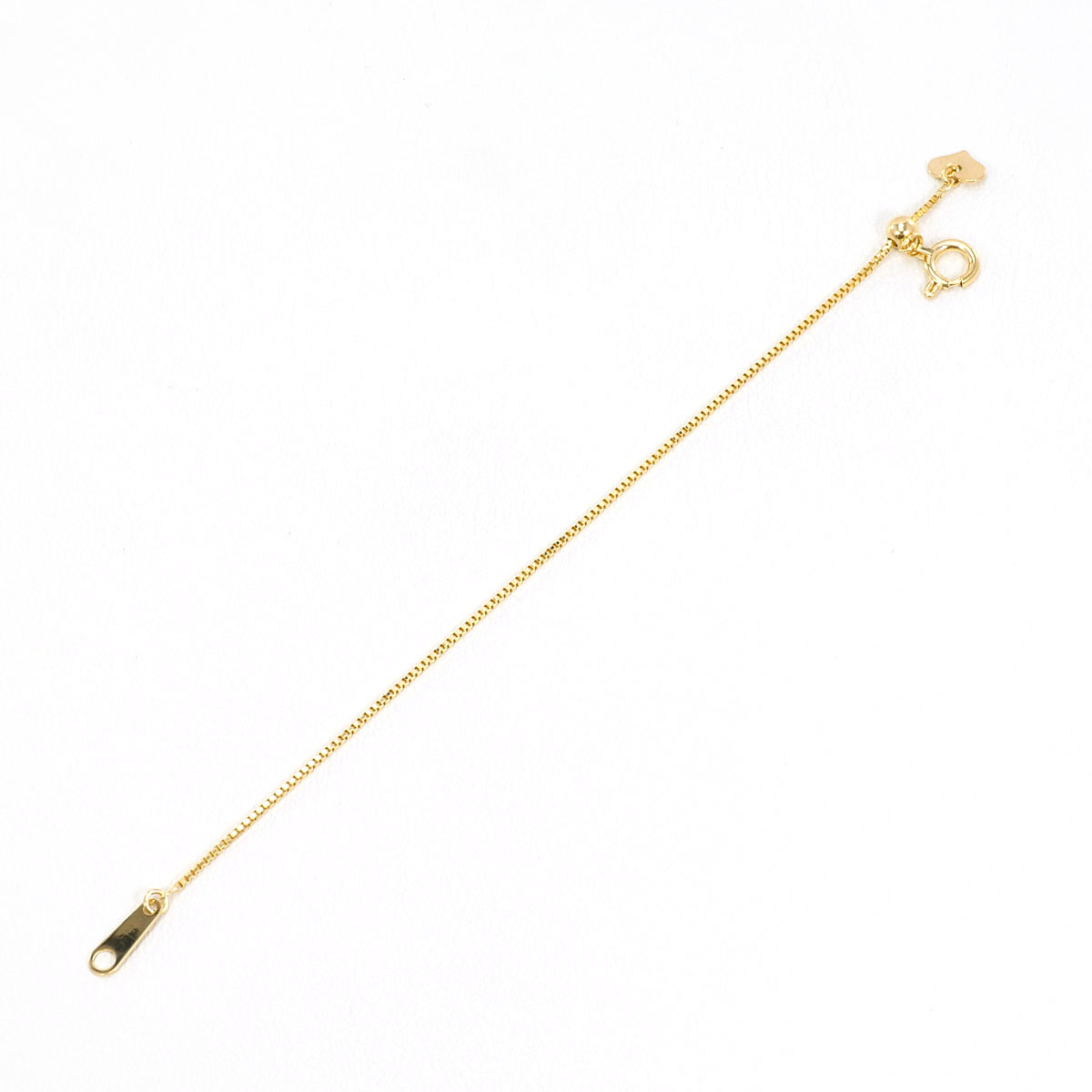 K18YG アジャスター 約11cm 総重量約0.7g 送料無料 新品同様 【中古】 ギフトラッピング無料