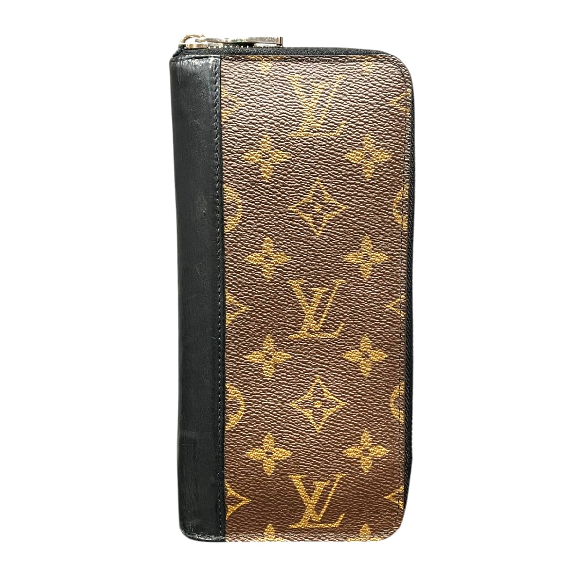 ルイ・ヴィトン LOUIS VUITTON ジッピーウォレット ヴェルティカル 長財布 モノグラムマカサー PVC M60109 送料無料 【中古】