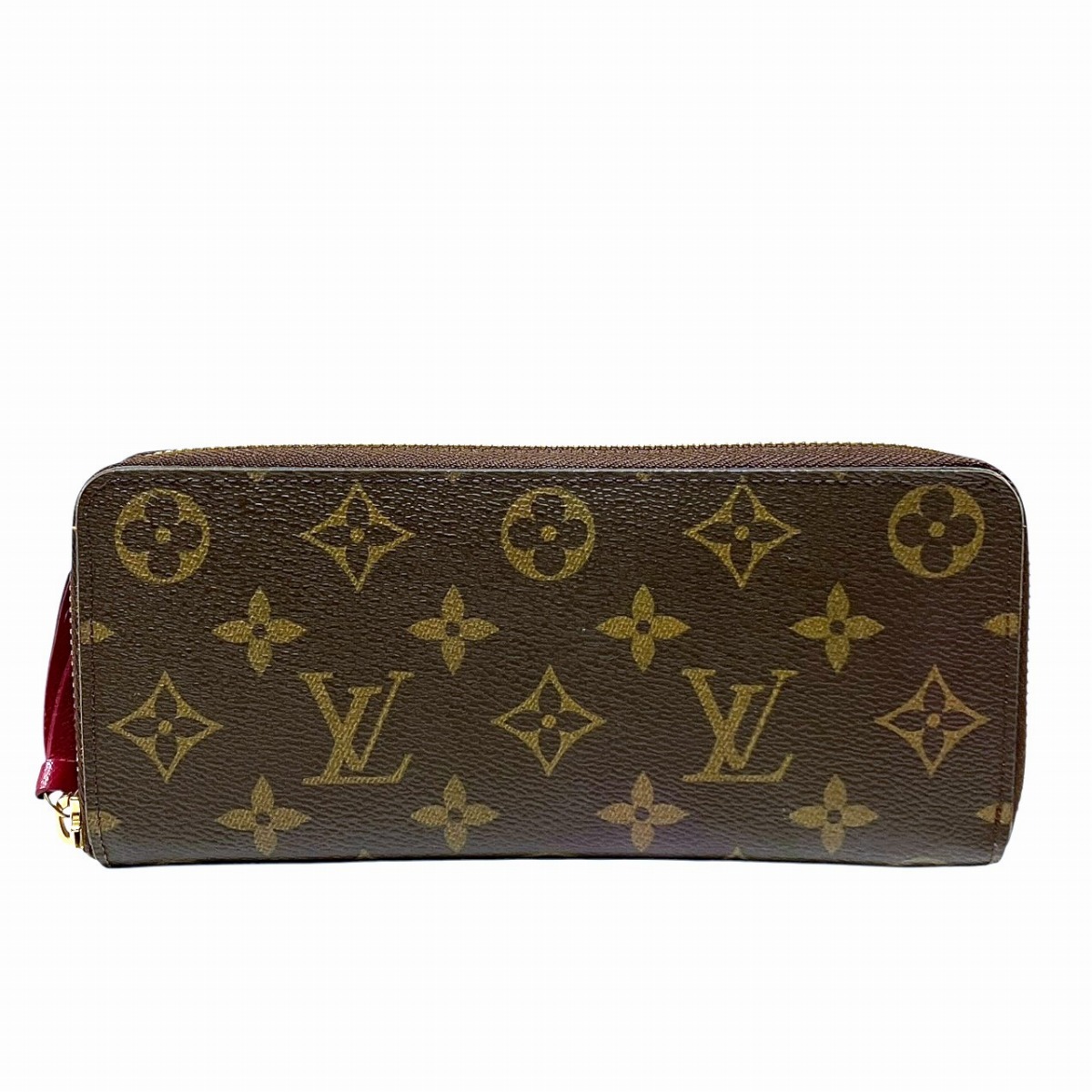 ルイ・ヴィトン LOUIS VUITTON ポルトフォイユ･クレマンス 長紙入れ モノグラム トアル地 M60742 貨物輸送無料 【中古】