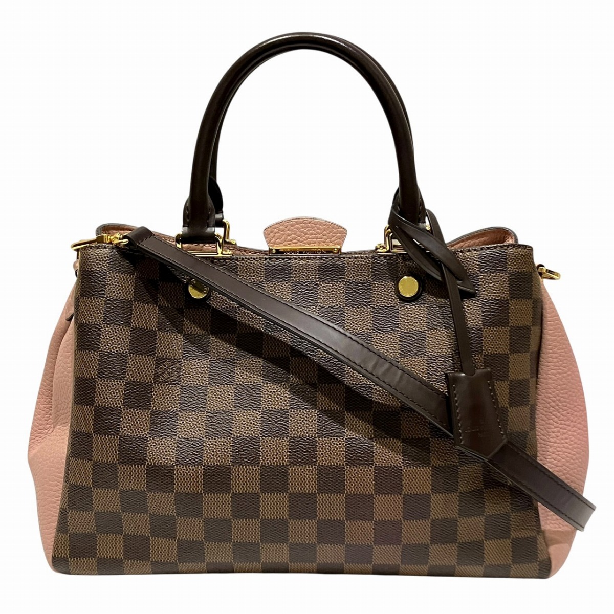 ルイ・ヴィトン LOUIS VUITTON ブリタニー ハンドバッグ ダミエ トアル地 N41674 送料無料 【中古】|ワンダープライス 店