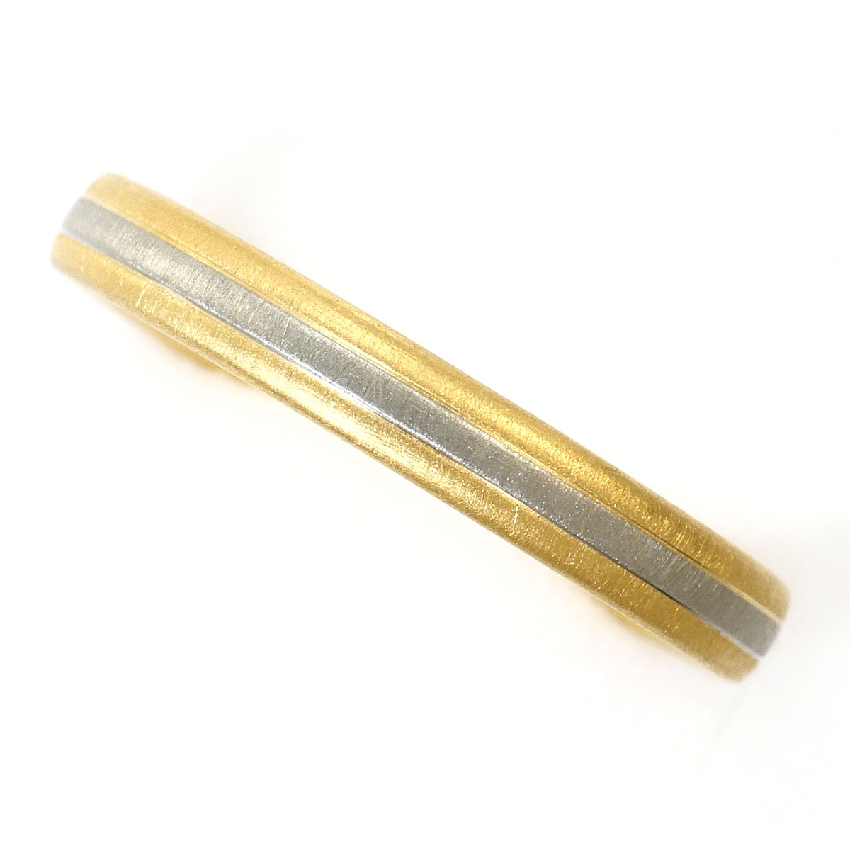 K18YGWG リング・指輪 15号 総重量約4.4g ジュエリー 送料無料 新品同様 【中古】 ギフトラッピング無料