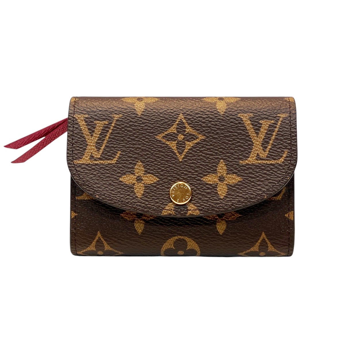 ルイ・ヴィトン LOUIS VUITTON ポルトモネ ロザリ コインケース モノグラム トアル地 M41939 貨物輸送無料 【中古】