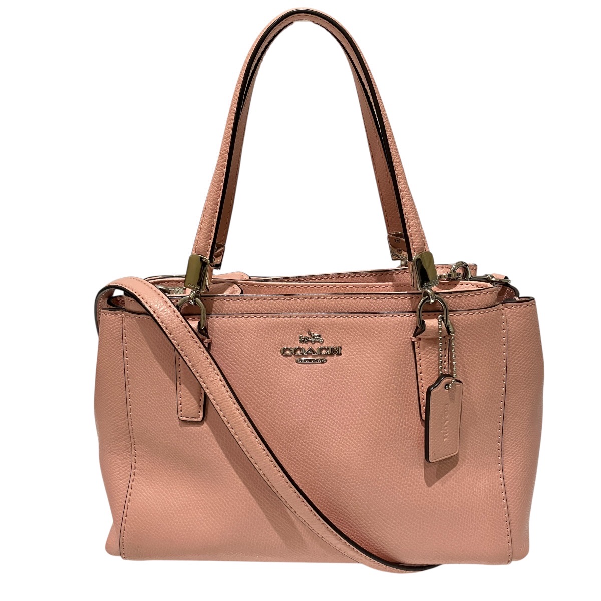 コーチ職 COACH ハンドバック 本革 F34797 貨物輸送無料 【中古】