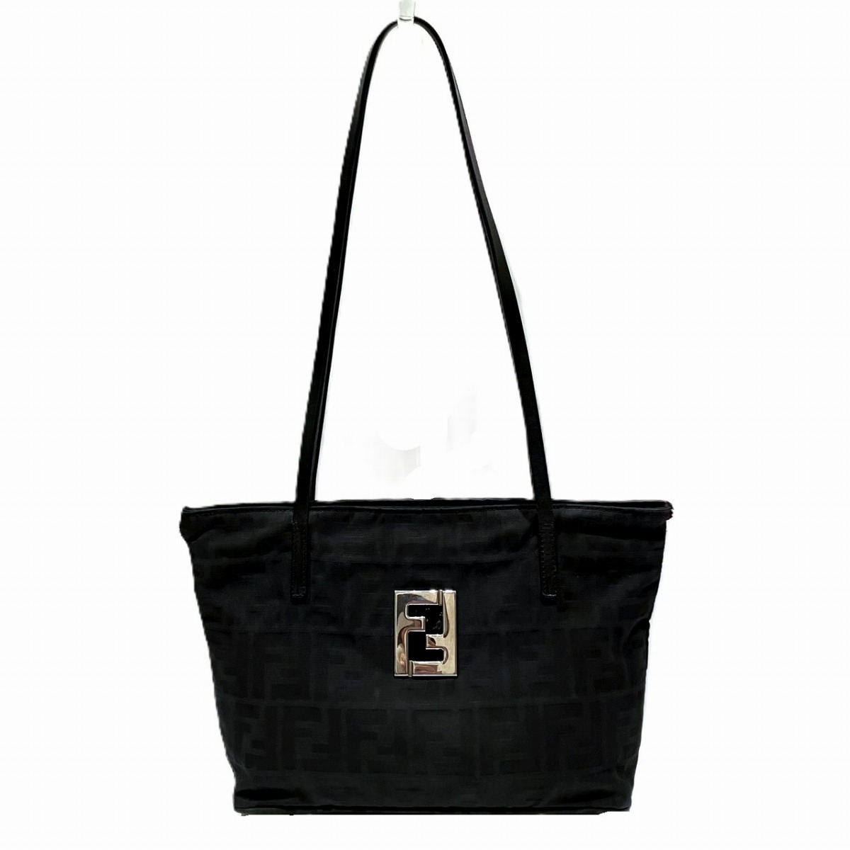 フェンディ FENDI トートバッグ ズッカ 帆布 16165 貨物輸送無料 【中古】 レディースバッグ-トートバッグ