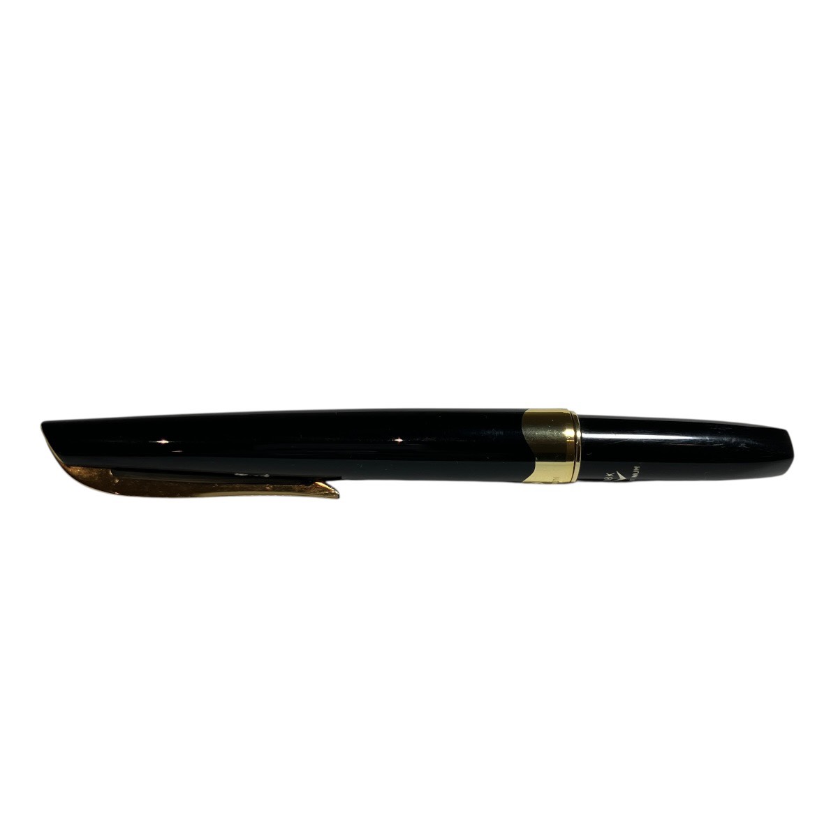 プラチナ  3776 筆 書き込み先18K 貨物輸送無料 【中古】