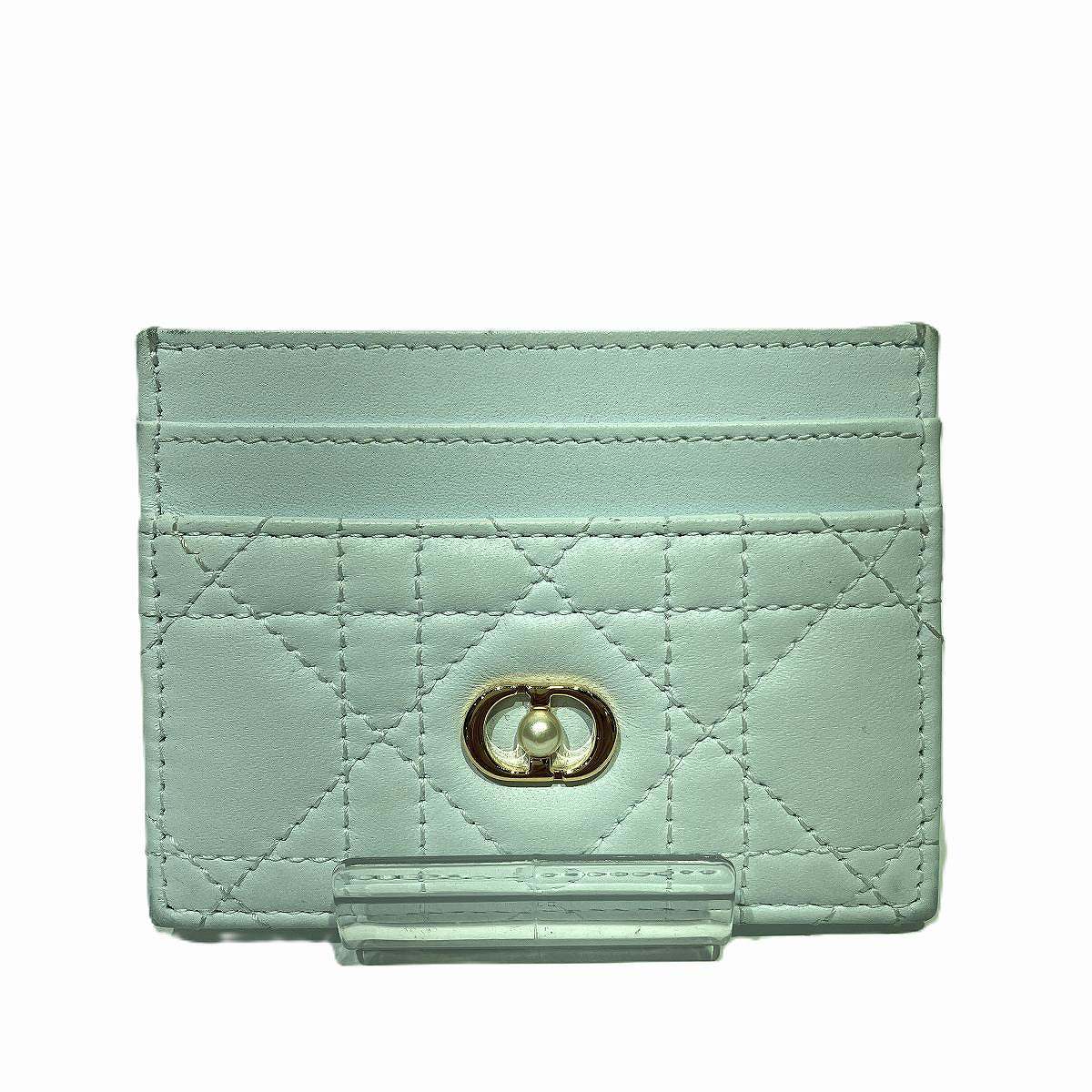 ディオール Christian Dior 歌留多入れもの 子ヒツジ人はだ 貨物輸送無料 【中古】
