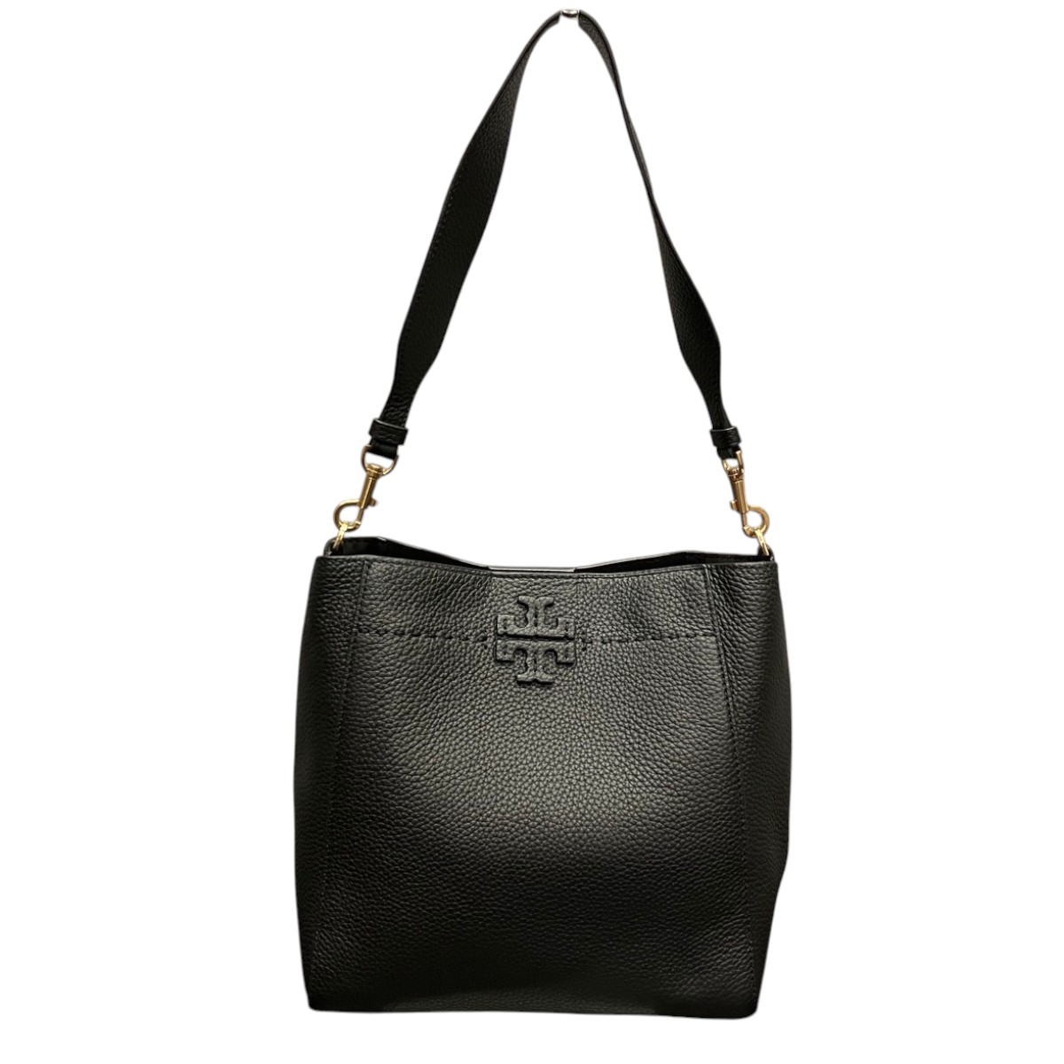 トリーバーチ Tory Burch マックグロー 並み並み 井戸釣瓶御徒面子 ショルダーバッグ なめし革 73338 貨物輸送無料 【中古】