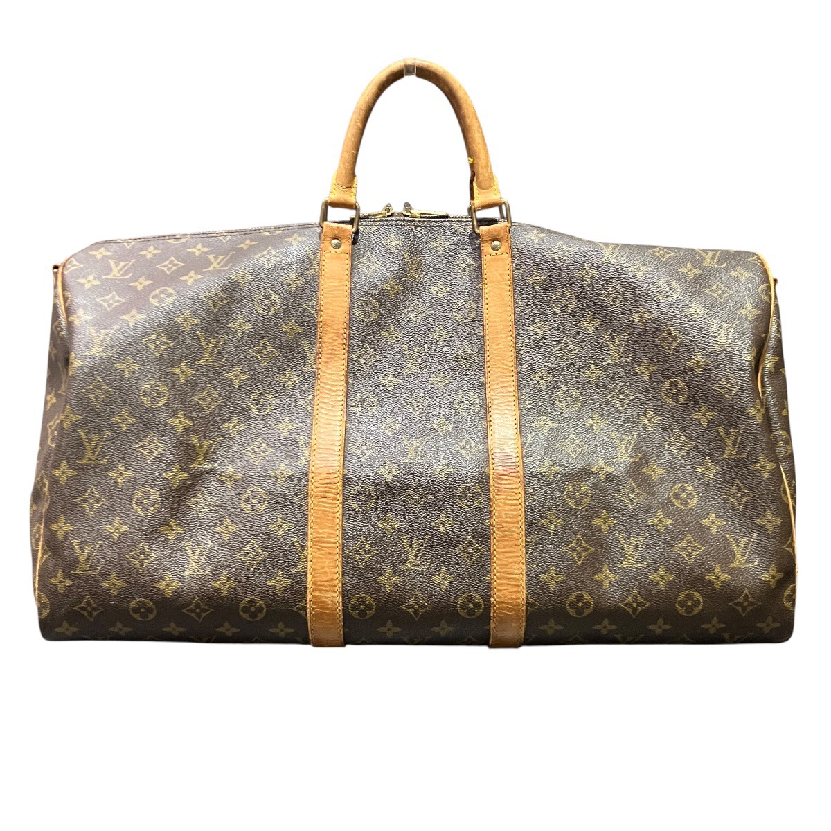 ルイ・ヴィトン LOUIS VUITTON キーポル バンドリエール55 ボストンバッグ モノグラム トアル地 M41414 貨物輸送無料 【中古】