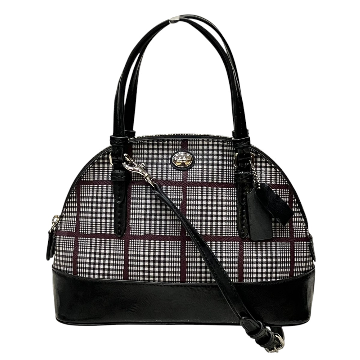 コーチ職 COACH ショルダーバッグ PVC F33319 貨物輸送無料 【中古】