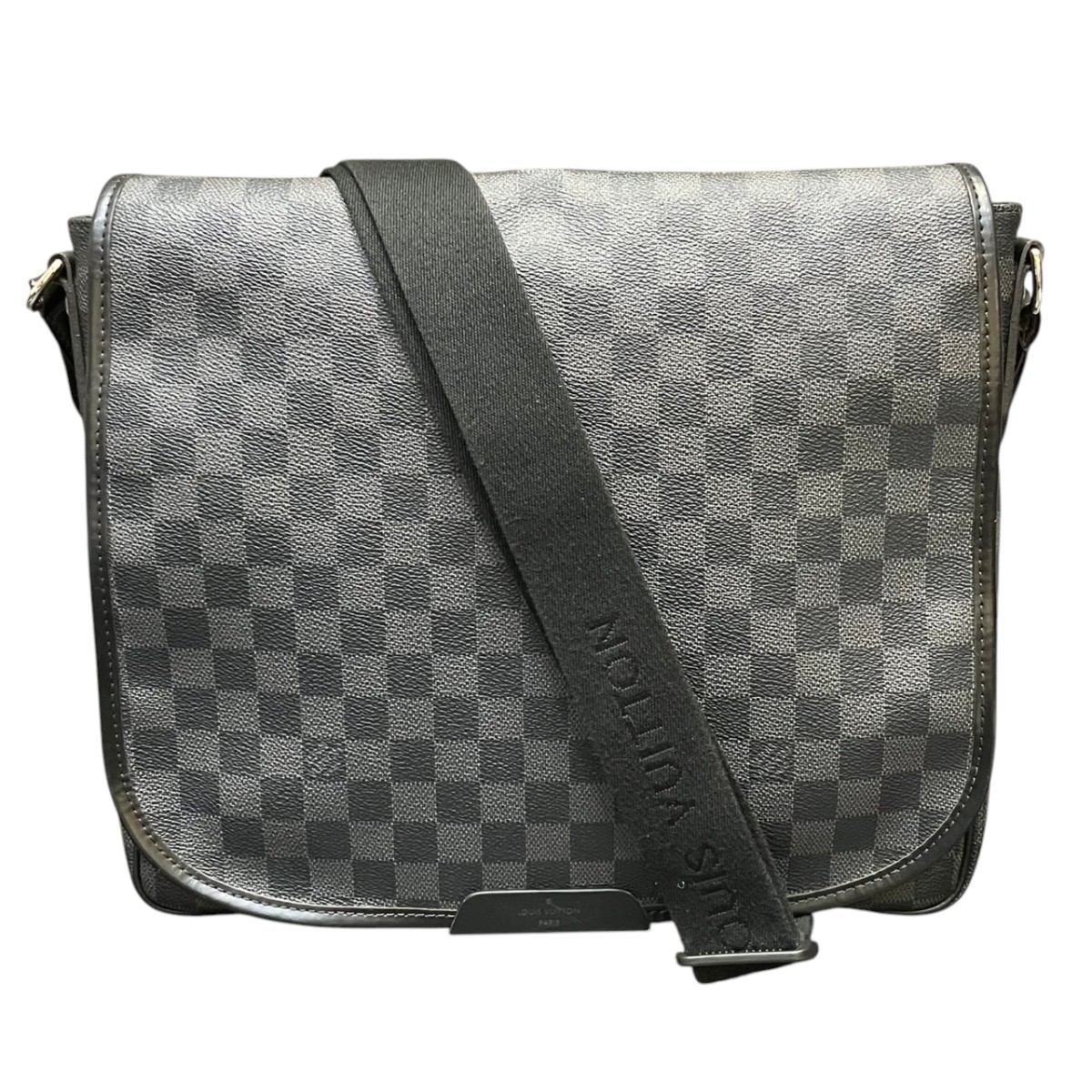 ルイ・ヴィトン LOUIS VUITTON ダニエルMM ショルダーバッグ ダミエグラフィット トアル地 N58029 貨物輸送無料 【中古】
