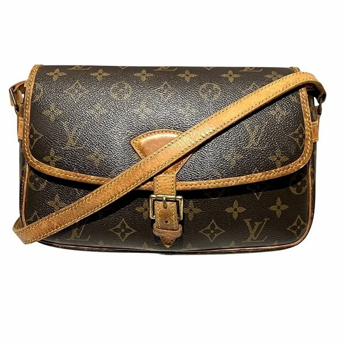 ルイ・ヴィトン LOUIS VUITTON ソローニュ ショルダーバッグ モノグラム M42250 送料無料 【中古】｜ワンダープライス　店