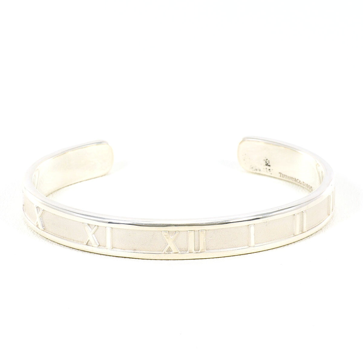 ティファニー TIFFANY&Co. アトラス シルバー バングル 総重量約21.6g ジュエリー 中古 送料無料 【中古】 ギフトラッピング無料｜ワンダープライス　店