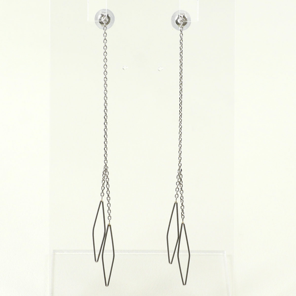 PT900/プラチナ PT850/プラチナ ピアス 総重量約1.1g ジュエリー 送料無料 新品同様 【中古】 ギフトラッピング無料｜ワンダープライス　店