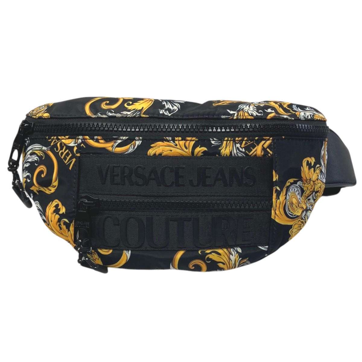 ヴェルサーチ・ジーンズ Versace Jeans COUTURE 酉の方角御徒面子 ナイロン 貨物輸送無料 【中古】