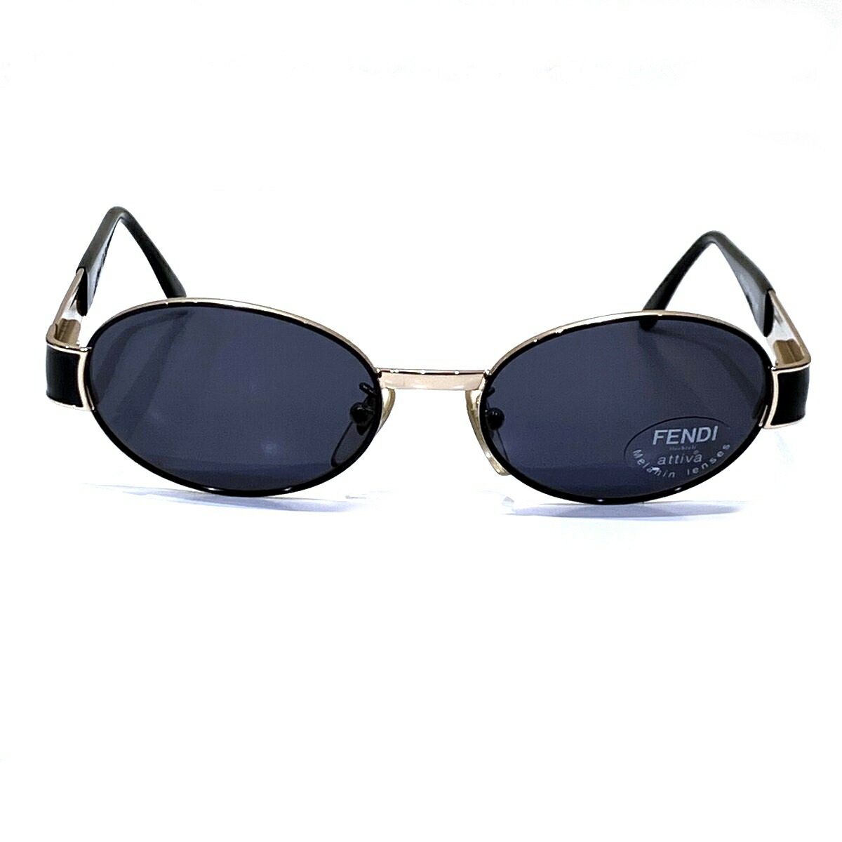 フェンディ FENDI 黒眼鏡 GP 可塑性物質 SL7168 貨物輸送無料 【中古】