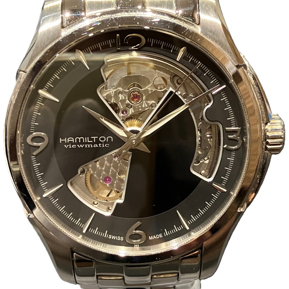 ハミルトン HAMILTON ジャズマスター 腕時計 総重量約150.4g H325651 送料無料 【中古】｜ワンダープライス　店