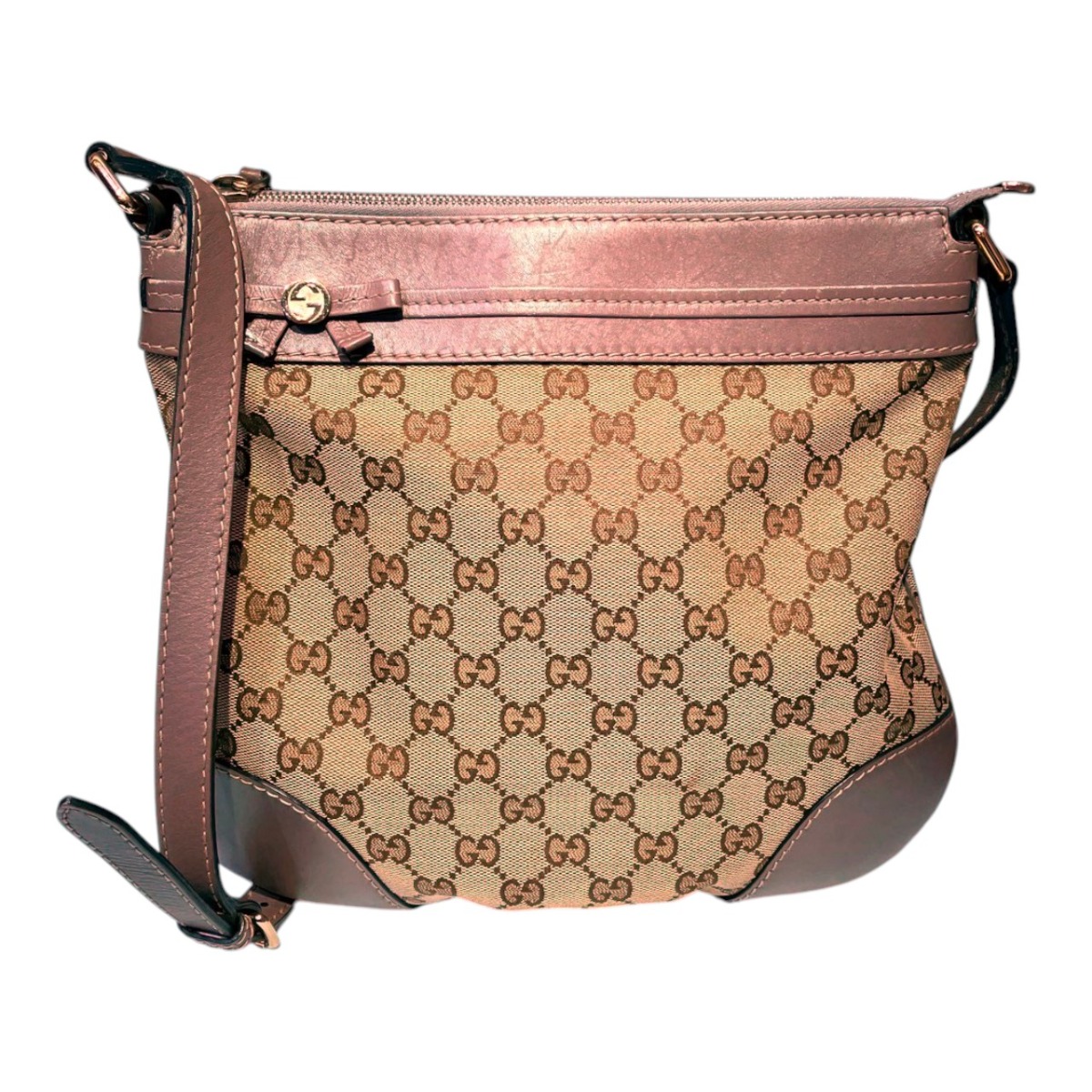 グッチ GUCCI メイフェア ショルダーバッグ GG帆布 帆布 257065 貨物輸送無料 【中古】