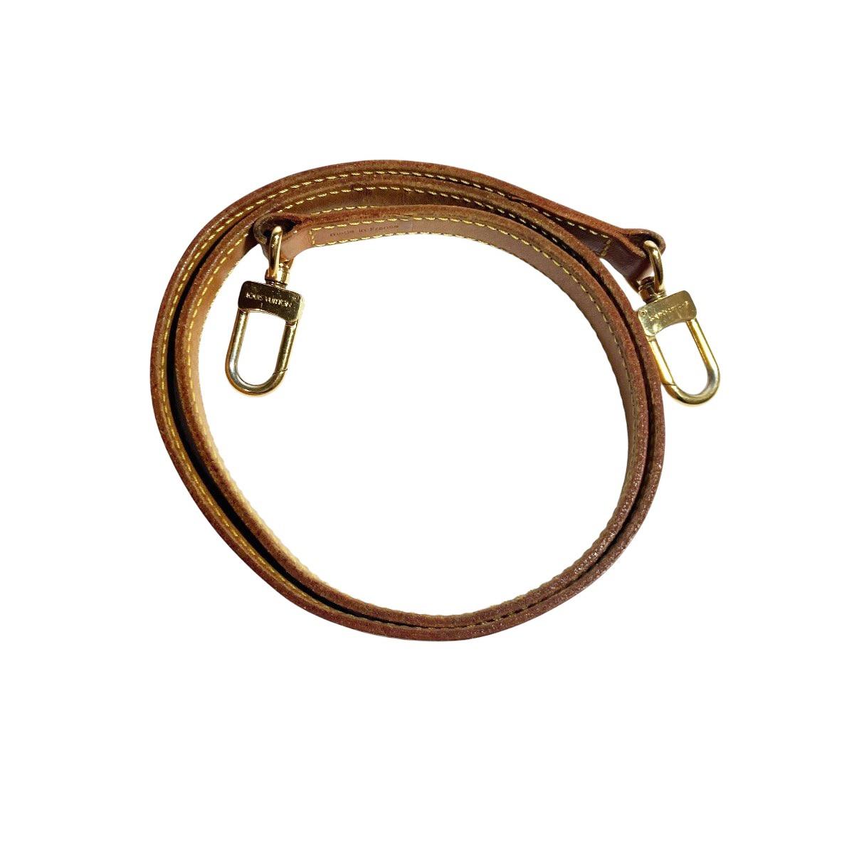ルイ・ヴィトン LOUIS VUITTON ストラップ なめし革 貨物輸送無料 【中古】