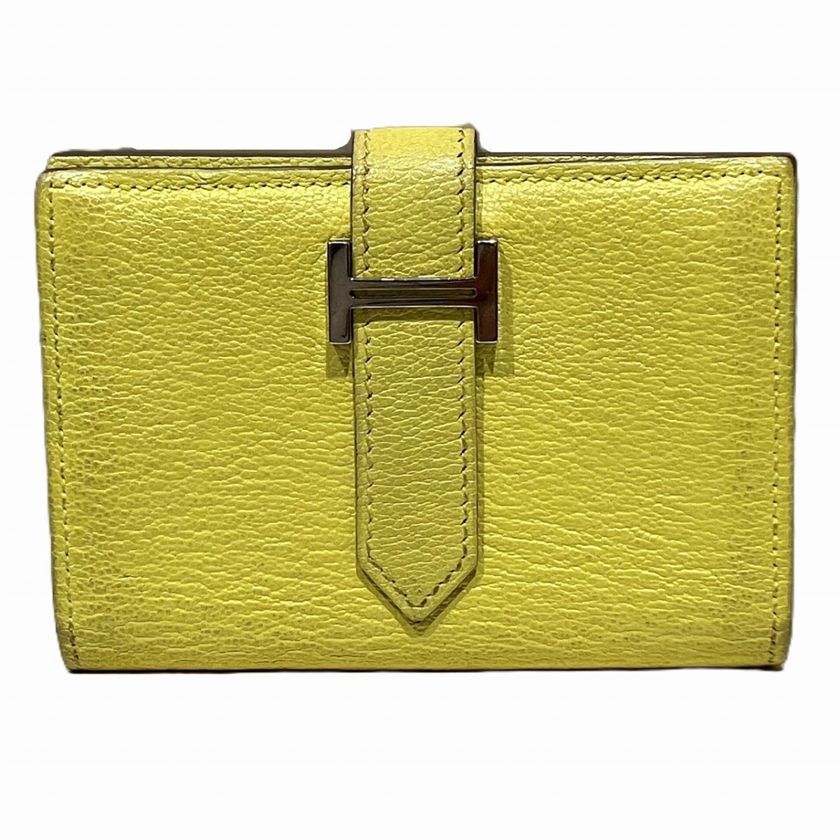 エルメス HERMES 歌留多入れもの ベアン シェブルミゾル 貨物輸送無料 【中古】