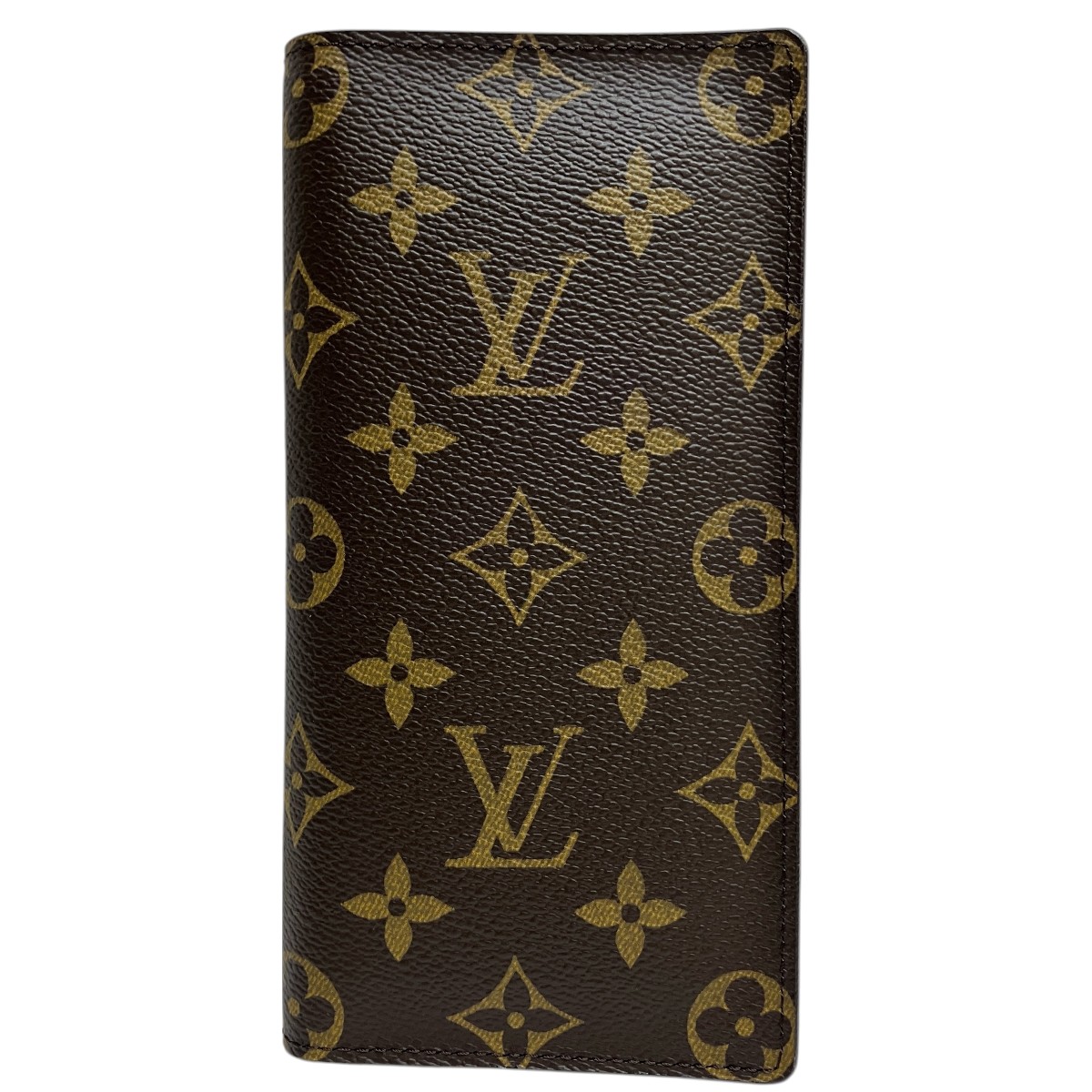 ルイ・ヴィトン LOUIS VUITTON オポルト バルールカルト クレディ 長札入れ モノグラム トアル地 M61823 貨物輸送無料 【中古】