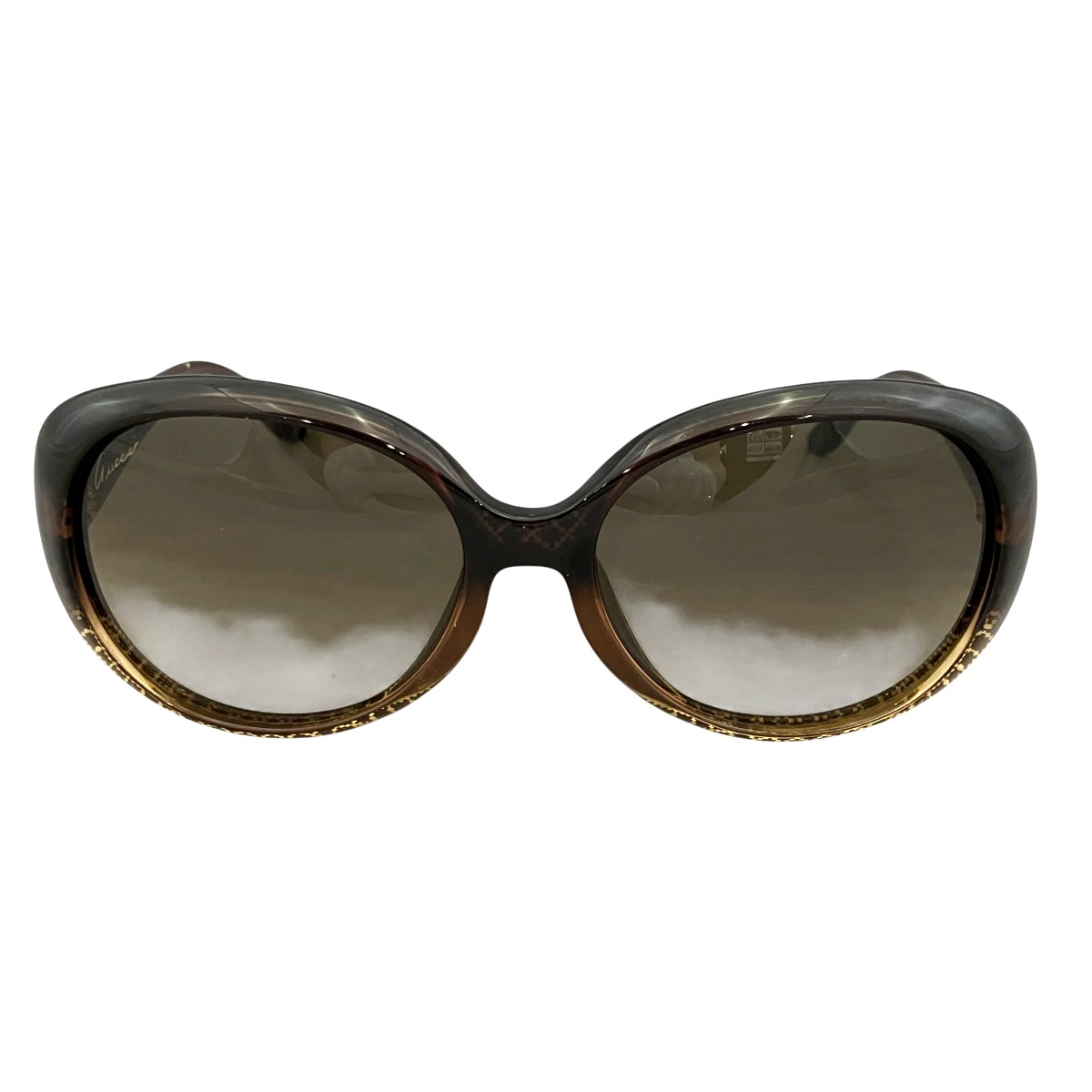 グッチ GUCCI 黒眼鏡 可塑性物質 GG3594/K/S 貨物輸送無料 【中古】