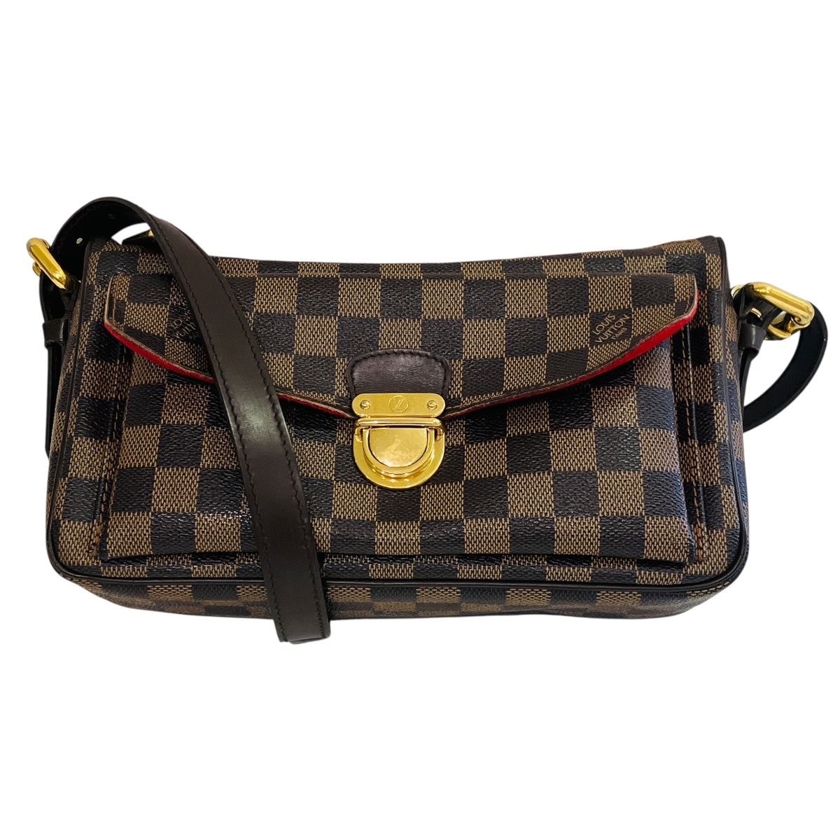 ルイ・ヴィトン LOUIS VUITTON ラヴェッロGM ショルダーバッグ ダミエライン トアル地 N60006 貨物輸送無料 【中古】
