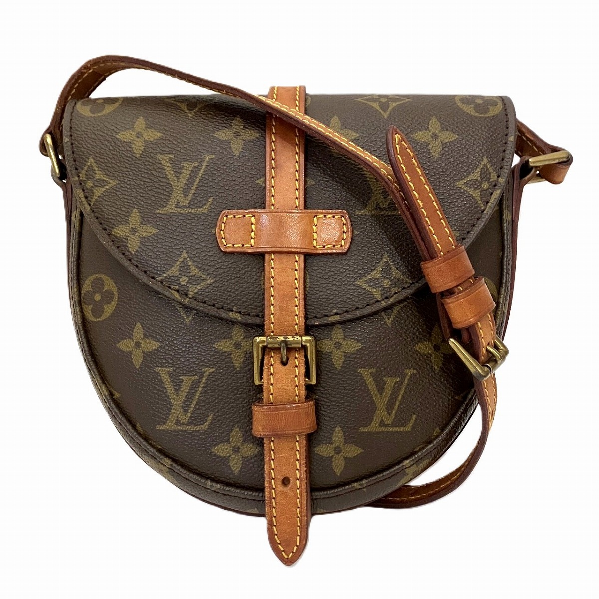 ルイ・ヴィトン LOUIS VUITTON シャンティPM ショルダーバッグ モノグラム トアル地 M51234 貨物輸送無料 【中古】