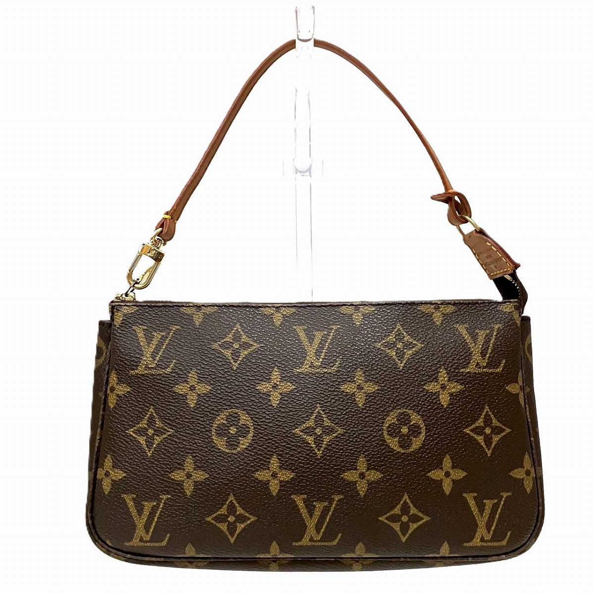 ルイ・ヴィトン LOUIS VUITTON ポシェットアクセソワール ハンドバック モノグラム トアル地 M51980 貨物輸送無料 【中古】