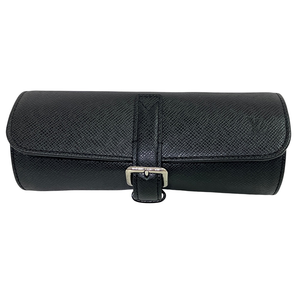 ルイ・ヴィトン LOUIS VUITTON エテュイ3 モントル 五分五分ガ なめし革 M32609 貨物輸送無料 【中古】