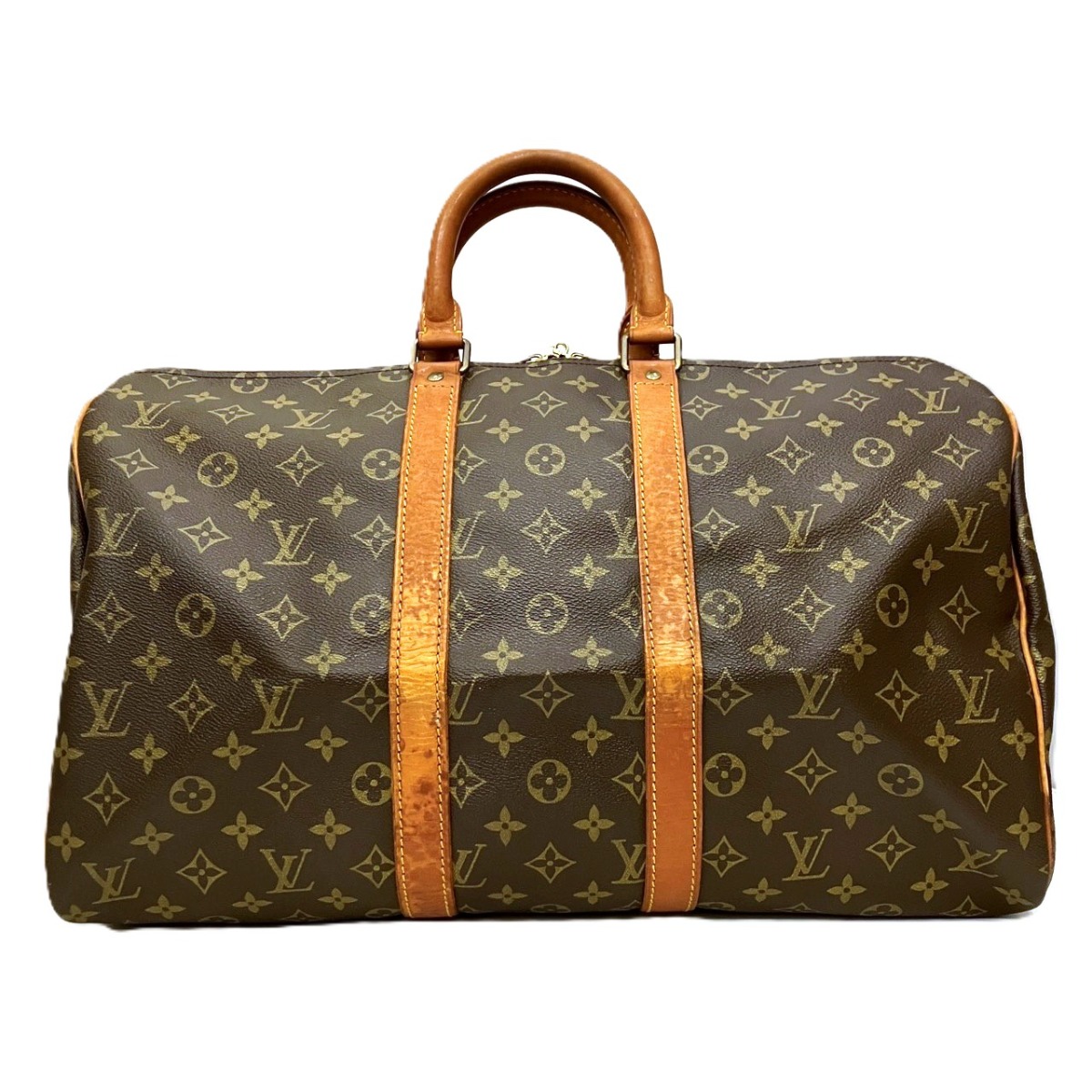 ルイ・ヴィトン LOUIS VUITTON モノグラム キーポル45 M41428 ボストンバッグ ユニセックス 送料無料 【中古】|ワンダープライス 店