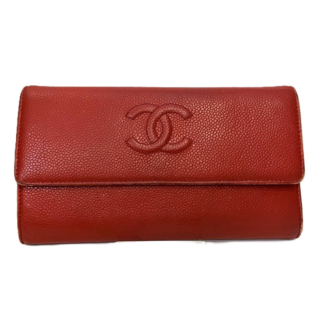 シャネル CHANEL ココ ３つ折り A48653 長財布 レディース 送料無料 【中古】｜ワンダープライス　店