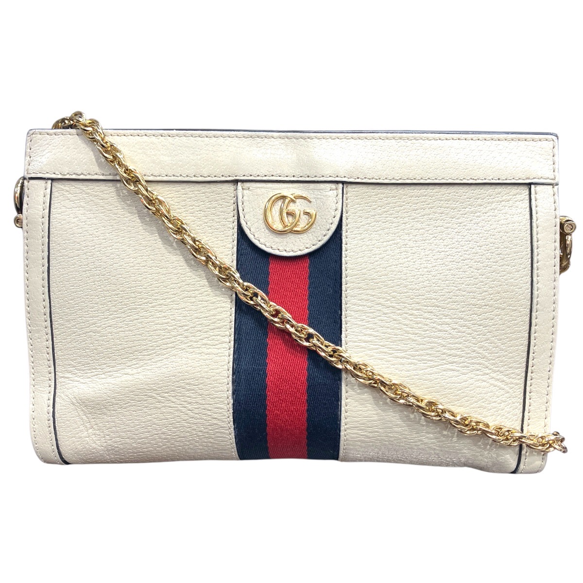 グッチ GUCCI シェリーライン オフィディア GGスモール 503877 ショルダーバッグ レディース 送料無料 【中古】｜ワンダープライス　店
